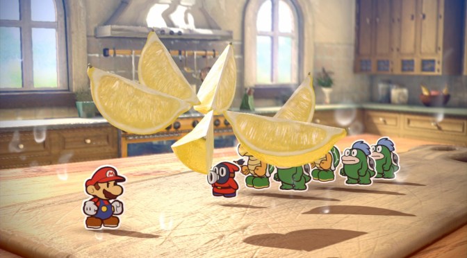 Paper Mario: Color Splash Showing off New Goofy Mechanics
