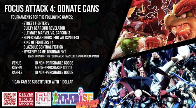 Focus Attack 4:Donate Cans (FADC4)