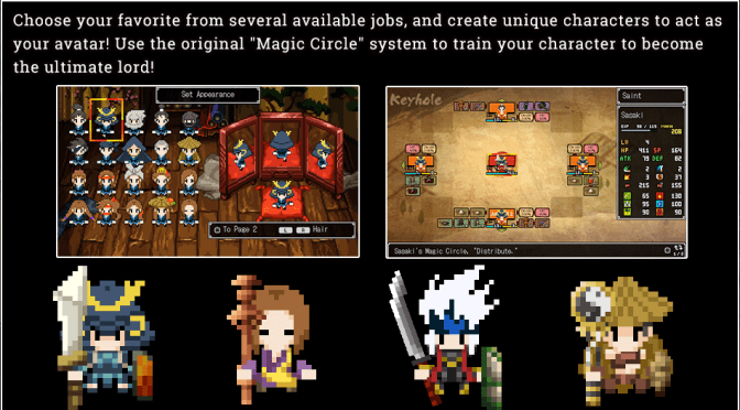Cladun Returns: This is Sengoku Website has been Updated with more details on the Game