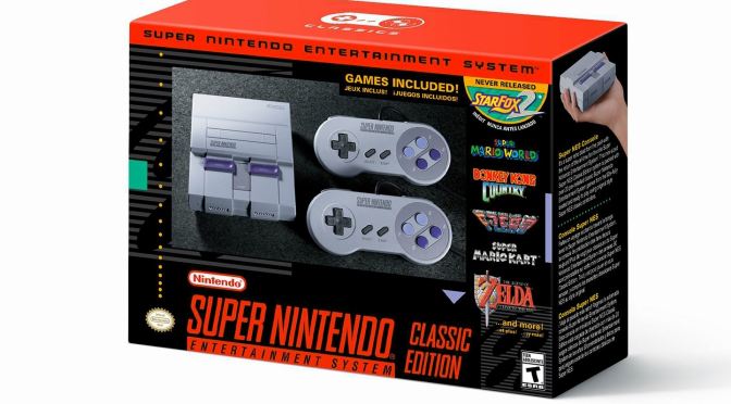 The SNES Classic Edition will be up for pre-order later this month