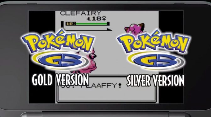 Pokemon Gold and Silver will be hitting the 3DS Virtual Console
