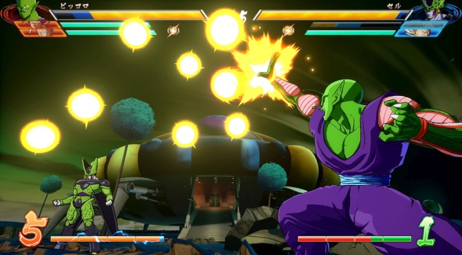 Piccolo, Krillin, and online battle details for Dragon Ball Fighter Z