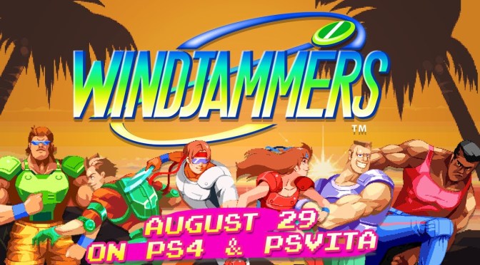 Windjammers is launching August 29 for PSVita and PS4